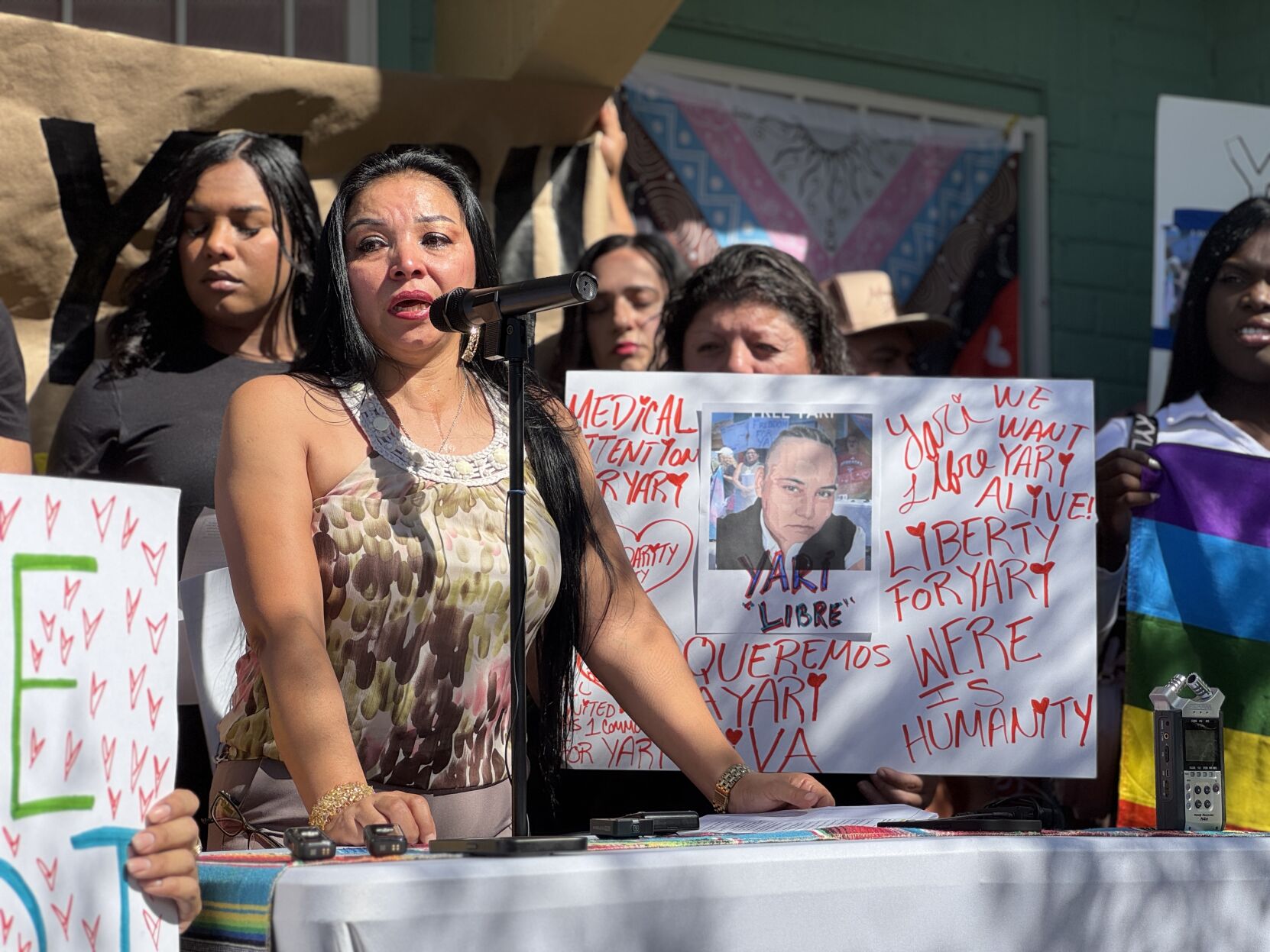 ‘She’s dying inside Eloy’: Community demands that ICE release Phoenix resident with leukemia
